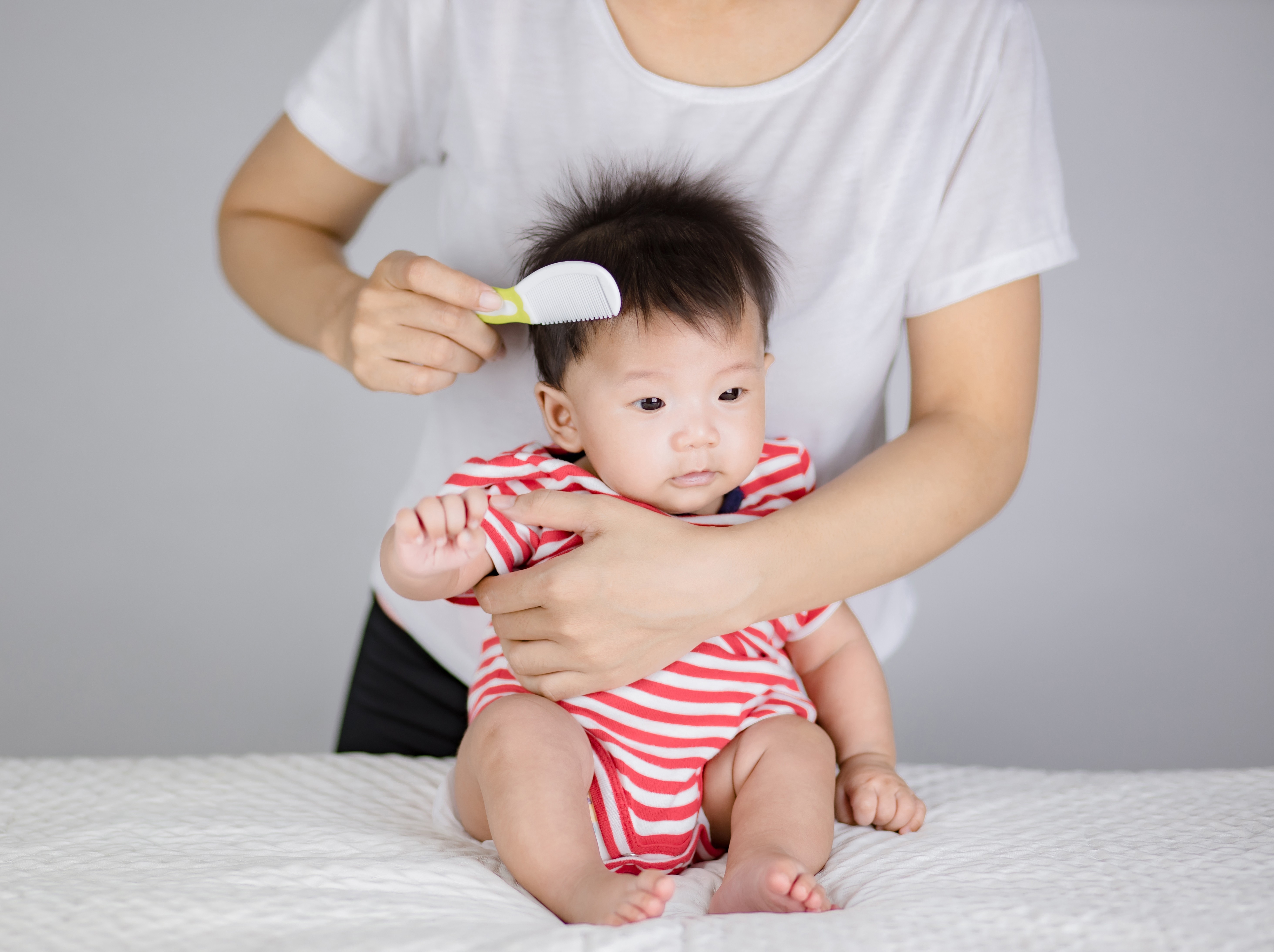 baby hair lotion, baby hair oil, perawatan rambut bayi, rambut bayi sehat, rambut bayi lebat, Bunda, si Kecil